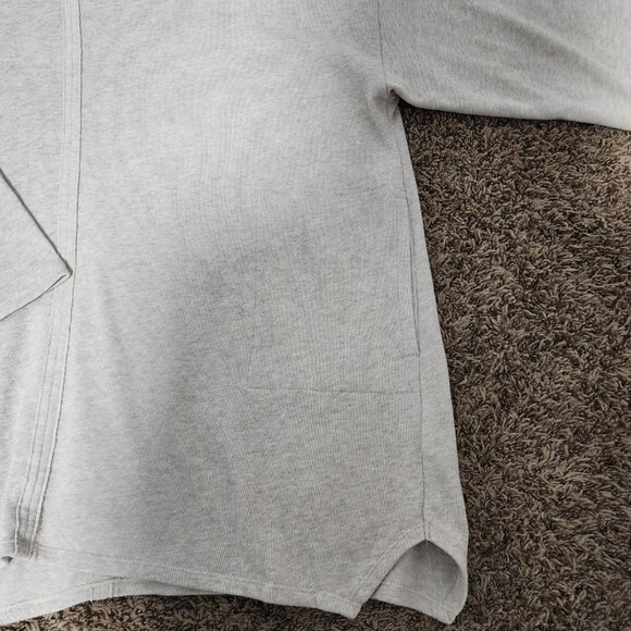 Pure J.Jill Women's Sweater Cowl Neck Size XL Cream Minimalist With Pockets - Picture 5 of 7